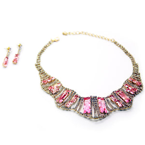 Princess Baguette Necklace Set, by Nando Medina